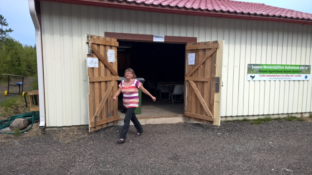 ... ja talkooporukkaan tuli aina vain enemmän vauhtia.